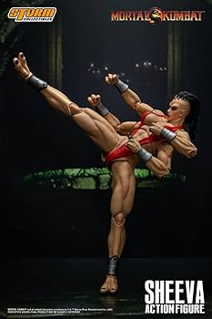 Storm Collectibles モータルコンバット シーヴ Sheeva Storm Collectibles Mortal Kombat Figurine Sheeva 1/12 18 cm